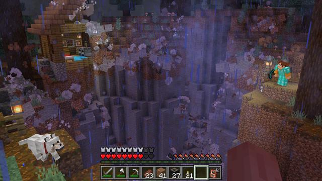 Screenshot of the Minecraft Bedrock Marketplace product Insane Disasters Add-On created by Spark Universe.