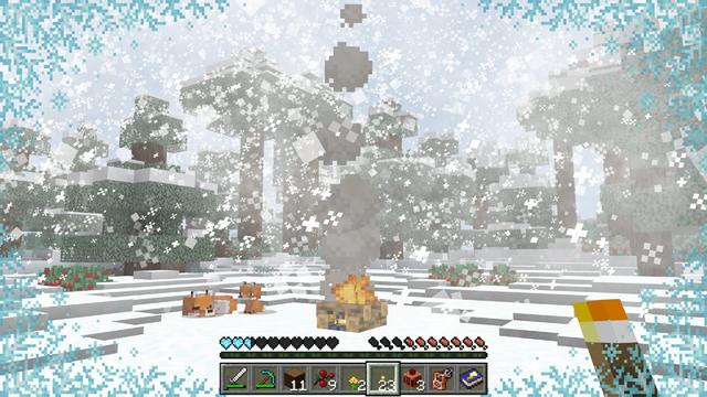 Screenshot of the Minecraft Bedrock Marketplace product Insane Disasters Add-On created by Spark Universe.