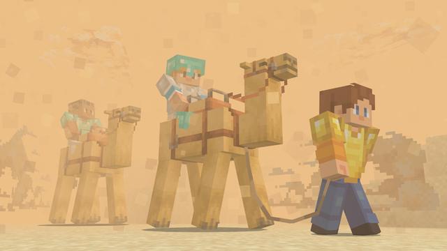 Screenshot of the Minecraft Bedrock Marketplace product Insane Disasters Add-On created by Spark Universe.