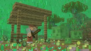 Screenshot of the Minecraft Bedrock Marketplace product Insane Disasters Add-On created by Spark Universe.