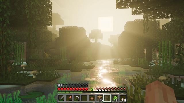 Screenshot of the Minecraft Bedrock Marketplace product Realism Visuals created by Spark Universe.