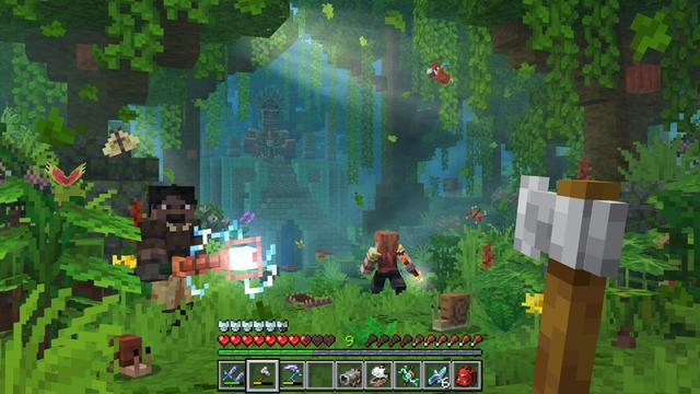 Screenshot of the Minecraft Bedrock Marketplace product RealismCraft created by Spark Universe.