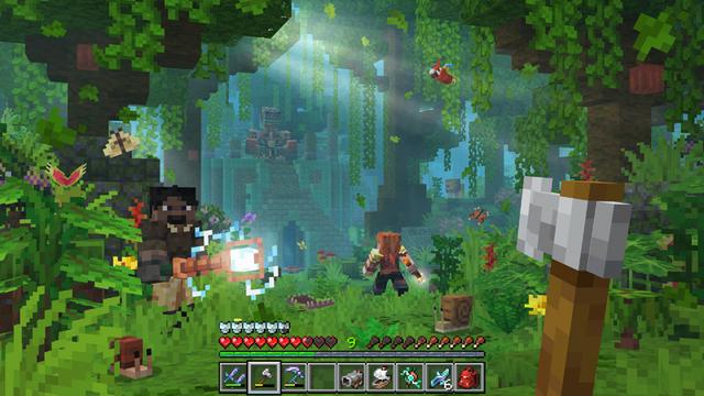 Screenshot of the Minecraft Bedrock Marketplace product RealismCraft created by Spark Universe.