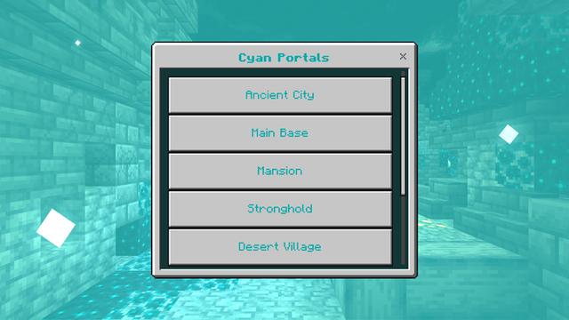 Screenshot of the Minecraft Bedrock Marketplace product Spark Portals Add-On created by Spark Universe.