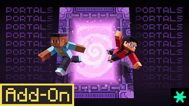 Thumbnail of the Minecraft Bedrock Marketplace product Spark Portals Add-On created by Spark Universe.