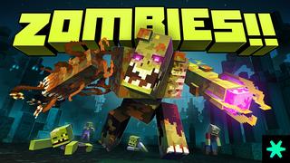 Thumbnail of the Minecraft Bedrock Marketplace product ¡ZOMBIES! created by Spark Universe.