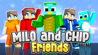 Thumbnail of the Minecraft Bedrock Marketplace product Milo and Chip Friends created by Spawnpoint Media.