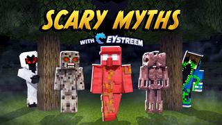 Thumbnail of the Minecraft Bedrock Marketplace product Scary Myths with EYstreem created by Spawnpoint Media.