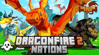 Thumbnail of the Minecraft Bedrock Marketplace product DragonFire 2 : Nations created by Spectral Studios.