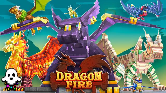 Thumbnail of the Minecraft Bedrock Marketplace product DragonFire : Bedrock Edition created by Spectral Studios.