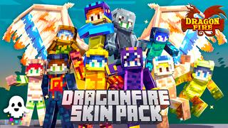 Thumbnail of the Minecraft Bedrock Marketplace product DragonFire Skin Pack created by Spectral Studios.