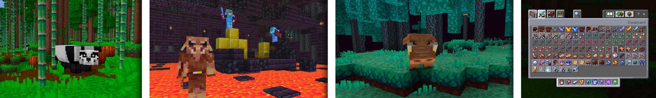 Panorama of the Minecraft Bedrock Marketplace product DRAGONFIRE : THE RPG PACK created by Spectral Studios.