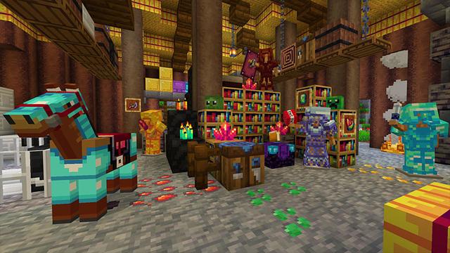 Screenshot of the Minecraft Bedrock Marketplace product DRAGONFIRE : THE RPG PACK created by Spectral Studios.