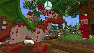 Screenshot of the Minecraft Bedrock Marketplace product DragonFire Winter Edition created by Spectral Studios.