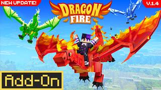Thumbnail of the Minecraft Bedrock Marketplace product DragonFire Add-On created by Spectral Studios.