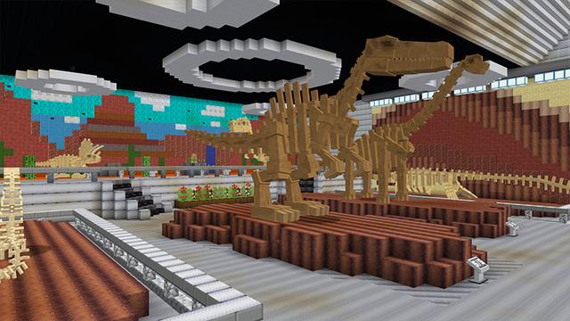 Screenshot of the Minecraft Bedrock Marketplace product JurassiCraft created by Spectral Studios.