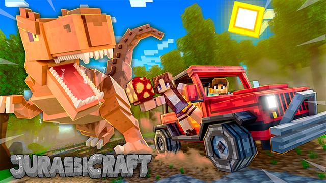 Thumbnail of the Minecraft Bedrock Marketplace product JurassiCraft created by Spectral Studios.