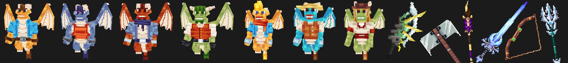Panorama of the Minecraft Bedrock Marketplace product My Dragon Life created by Spectral Studios.