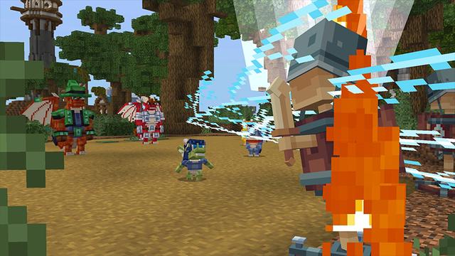 Screenshot of the Minecraft Bedrock Marketplace product My Dragon Life created by Spectral Studios.