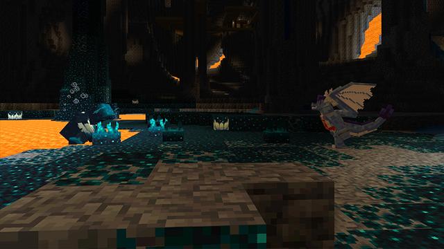 Screenshot of the Minecraft Bedrock Marketplace product My Dragon Life created by Spectral Studios.
