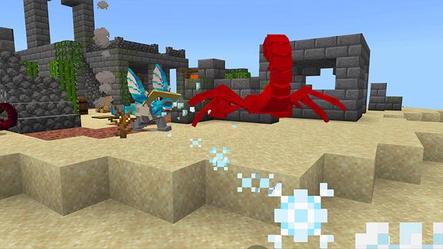 Screenshot of the Minecraft Bedrock Marketplace product My Dragon Life created by Spectral Studios.