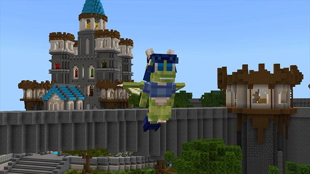 Screenshot of the Minecraft Bedrock Marketplace product My Dragon Life created by Spectral Studios.