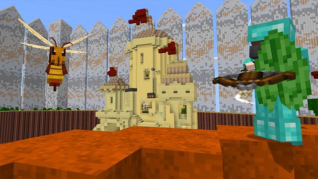 Screenshot of the Minecraft Bedrock Marketplace product SHRUNK created by Spectral Studios.