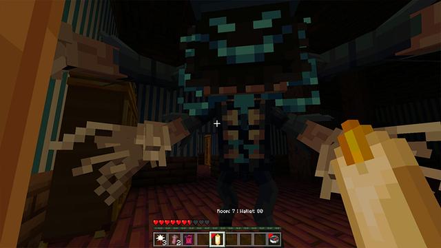 Screenshot of the Minecraft Bedrock Marketplace product Warden Backrooms created by Spectral Studios.
