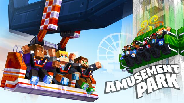 Thumbnail of the Minecraft Bedrock Marketplace product AMUSEMENT PARK created by Square Dreams.