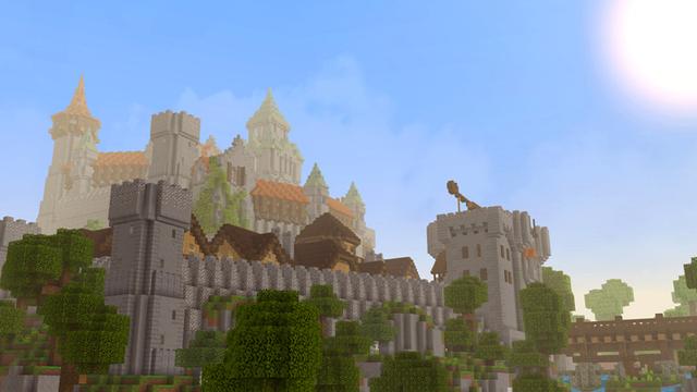 Screenshot of the Minecraft Bedrock Marketplace product Classic Shadows created by Square Dreams.