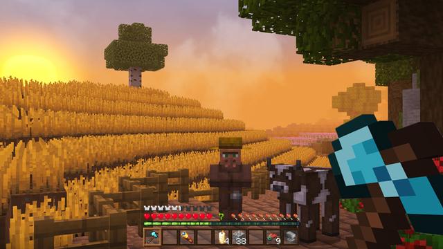 Screenshot of the Minecraft Bedrock Marketplace product Classic Shadows created by Square Dreams.
