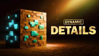 Thumbnail of the Minecraft Bedrock Marketplace product Dynamic Details created by Square Dreams.