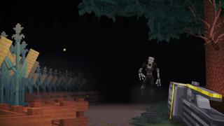 Screenshot of the Minecraft Bedrock Marketplace product HORROR: THE ESCAPE created by Square Dreams.