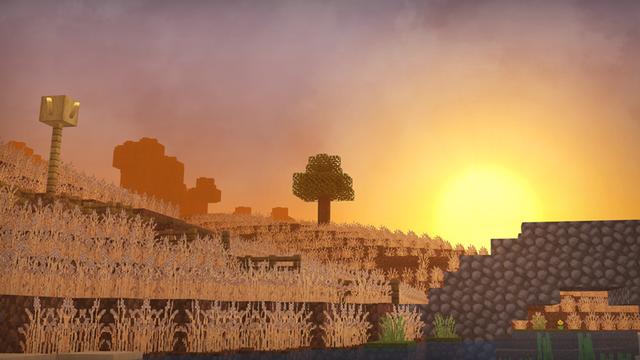Screenshot of the Minecraft Bedrock Marketplace product LIGHT HD created by Square Dreams.