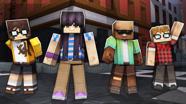 Thumbnail of the Minecraft Bedrock Marketplace product Realistic Teens HD created by Square Dreams.