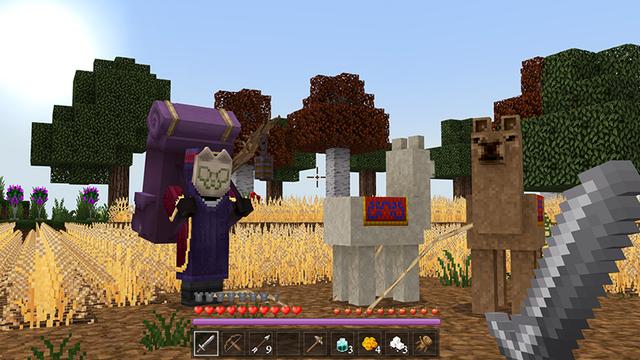 Screenshot of the Minecraft Bedrock Marketplace product Realistic Textures HD created by Square Dreams.