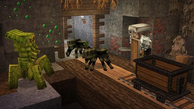 Screenshot of the Minecraft Bedrock Marketplace product Realistic Textures HD created by Square Dreams.