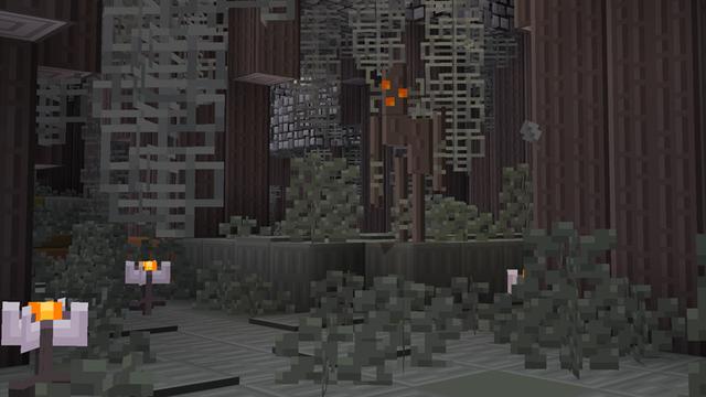 Screenshot of the Minecraft Bedrock Marketplace product Soft Bits Texture Pack created by Square Dreams.