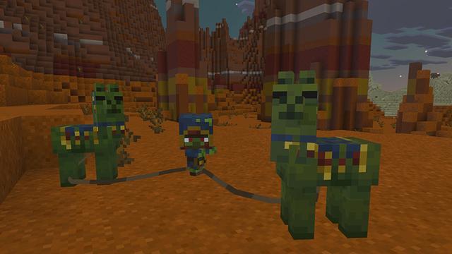 Screenshot of the Minecraft Bedrock Marketplace product Baby Zombie EVERYTHING! Add-On created by StacyPlays.