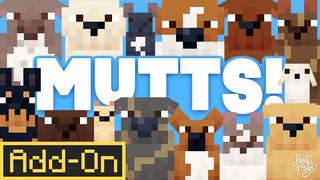Thumbnail of the Minecraft Bedrock Marketplace product Rescue Dogs - MUTTS! Add-On created by StacyPlays.