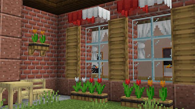 Screenshot of the Minecraft Bedrock Marketplace product Another Furniture Add-On created by Starfish Studios.