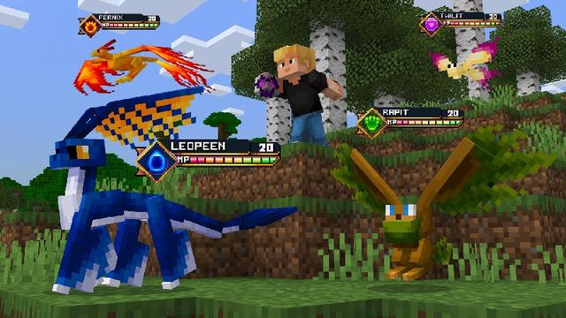 Screenshot of the Minecraft Bedrock Marketplace product Add-On CRAFTYMON created by Starfish Studios.