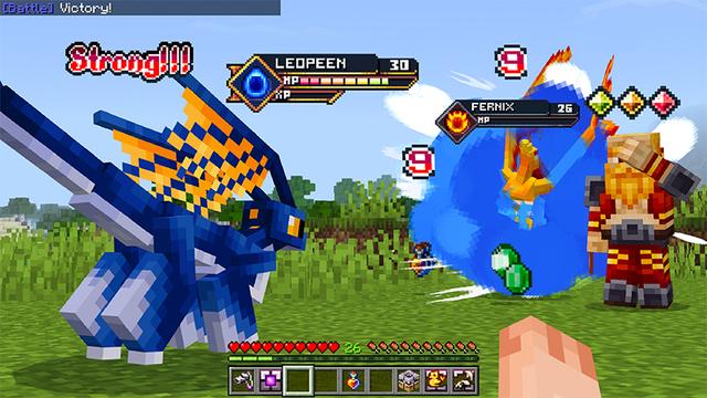 Screenshot of the Minecraft Bedrock Marketplace product Add-On CRAFTYMON created by Starfish Studios.