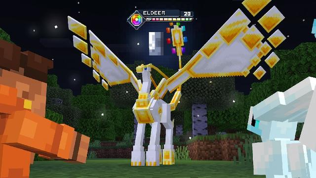 Screenshot of the Minecraft Bedrock Marketplace product CRAFTYMON Add-On created by Starfish Studios.