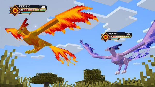 Screenshot of the Minecraft Bedrock Marketplace product CRAFTYMON Add-On created by Starfish Studios.