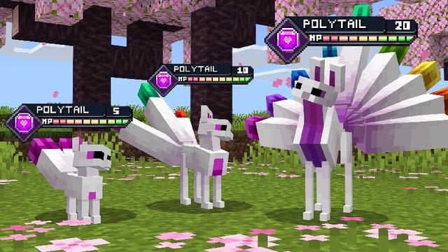 Screenshot of the Minecraft Bedrock Marketplace product CRAFTYMON Add-On created by Starfish Studios.
