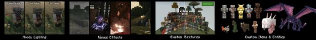Dark Fantasy Visuals by Starfish Studios | CHUNK - Minecraft Bedrock ...
