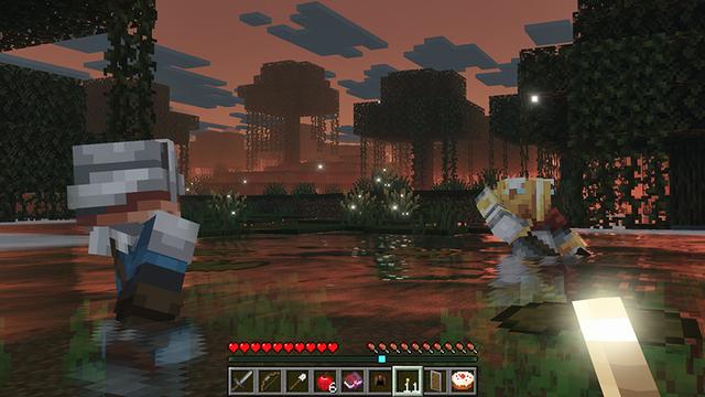 Screenshot of the Minecraft Bedrock Marketplace product Dark Fantasy Visuals created by Starfish Studios.