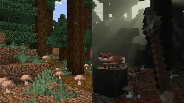 Screenshot of the Minecraft Bedrock Marketplace product Dark Fantasy Visuals created by Starfish Studios.