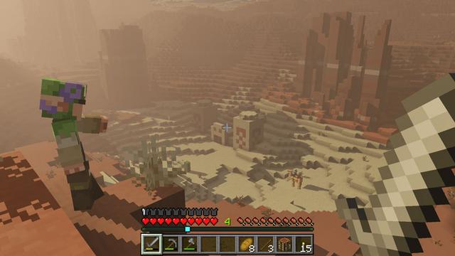 Screenshot of the Minecraft Bedrock Marketplace product Dark Fantasy Visuals created by Starfish Studios.